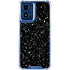 Black Speckle Moto G 5G (2024) Clear Case